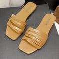 thumbnail image 4 of LEEy-World Slippers for Women Spring 2023 New European And American Fashion Rhinestone Butterfly Thick Bottom Large Wedge Slippers for Women Wedding, 4 of 5