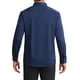 thumbnail image 3 of CAMISAS DE VESTIR PARA HOMBRES INSPIRE CHIC, SÓLIDAS, DE MANGA LARGA, AJUSTE REGULAR, FORMAL, DE NEGOCIOS, CON BOTONES, FORMAL, AZUL MARINO, 3 of 5