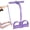 Purple, variant on Multifunction Pedal Resistance Band, 8-Tube Elastic Tension Rope with Foam Handles, Sit-Up Exerciser for Abs, Arm & Leg Fitness