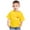 Yellow, variant on XWSHYW Shirts for Kids Funny Valentines Love Graphic Tees Funny Crew Neck Short Sleeve Solid Color Boys Girls Childs T-Shirt