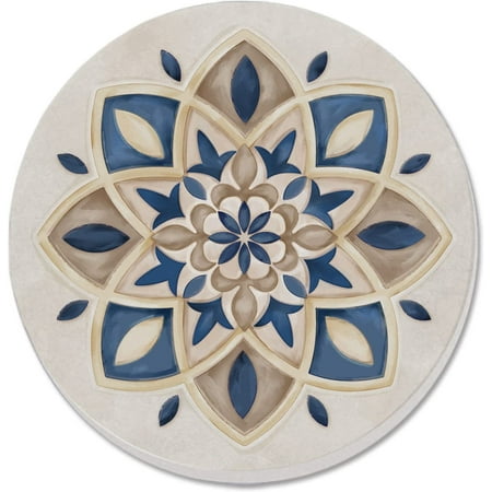 

Absorbent Stone Beverage Coasters - Set of 4 - Mandala 5
