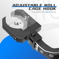 thumbnail image 4 of Gancho para casco Roll Cage KEMIMOTO para UTV 1.6-2 Roll Bar, 4 of 8