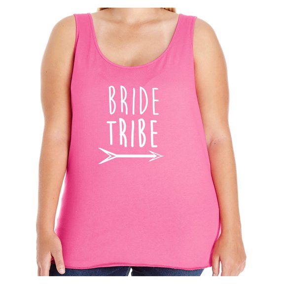 Bride Tribe with arrow Womens Tank Top