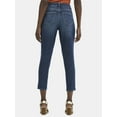 thumbnail image 3 of Time and Tru Women's High Rise Mom Jeans, 27" Inseam, Sizes 0-20, 3 of 5