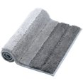 thumbnail image 3 of SAYFUT Chenille Striped Bathroom Rug Bath Mat Non Slip Door Mats Absorbent Floor Mats, 3 of 8
