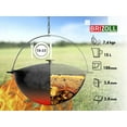 thumbnail image 2 of Brizoll Dutch Oven Pot with Lid Cast Iron Asian Cauldron (Kazan) with Cast Iron Lid 15.85 Qt (15 L) Camping Wok Kazan Cooking Pot Kitchen Pot Cookware, 2 of 9