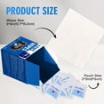 thumbnail image 2 of 100 pcs disposable glasses cleaning lens wipes, fashion glasses, mobile phone screens, electronics and camera lenses, screen cleaning, compact design, durable packaging, easy to carry, 2 of 14