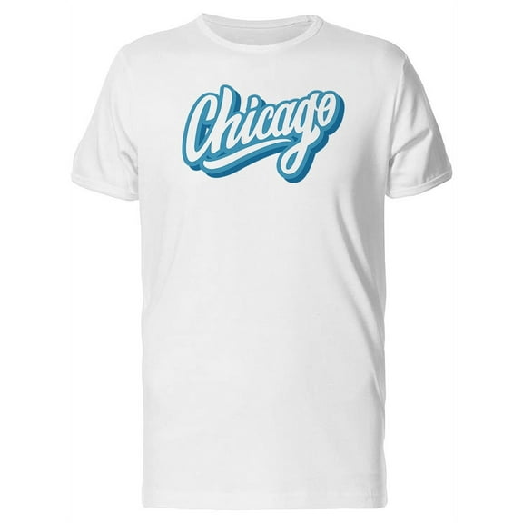 Chicago City Cool Travel Quote Tee Men's -Image by Shutterstock