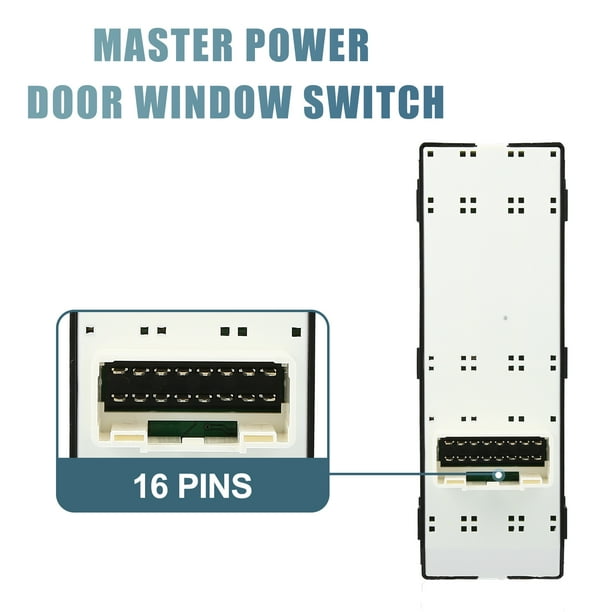 ORIGINSUN Driver Side Power Window Master Switch - Fits 2008-2012 Hyundai Elantra