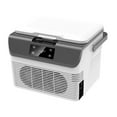 thumbnail image 4 of Refrigerador eléctrico para coche de 24 V y 12 V, de 28  degreeC a 65  degreeC, con asa, refrigeración y calefacción, mininevera portátil para coche para camping., 4 of 9