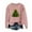 Pink, variant on Christmas Sweater Women - Holiday Sweaters for Women, Women's Xmas Sweaters Christmas Tree Printed Sweater Crew Neck Long Sleeve Sweaters Pullover Tops