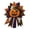 D, variant on Halloween Quilted Pumpkin Door Hanger, Fabric Patchwork Wall Decor, Autumn Fall Home Front Door Ornament