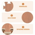 thumbnail image 6 of Soimiss 12Pcs Floor Tiles Interlocking Wood Grain Mats, 6 of 8