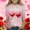 Red11, variant on dazeni 3-12 Years Girls 3/4 Sleeve Round Neck T-Shirts Valentina's Day Spring Summer Shirts Funny Love Heart Graphic Tee Tops Red6