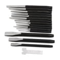 thumbnail image 3 of Mechanics Chisel,16Pcs Mechanics Punches and Chisel Punch Tool Mechanics Punches Breakthrough Technology, 3 of 7