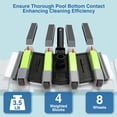 thumbnail image 4 of Tête d'aspirateur de nettoyage de piscine avec roues et 1-1 / 4", 4 of 5