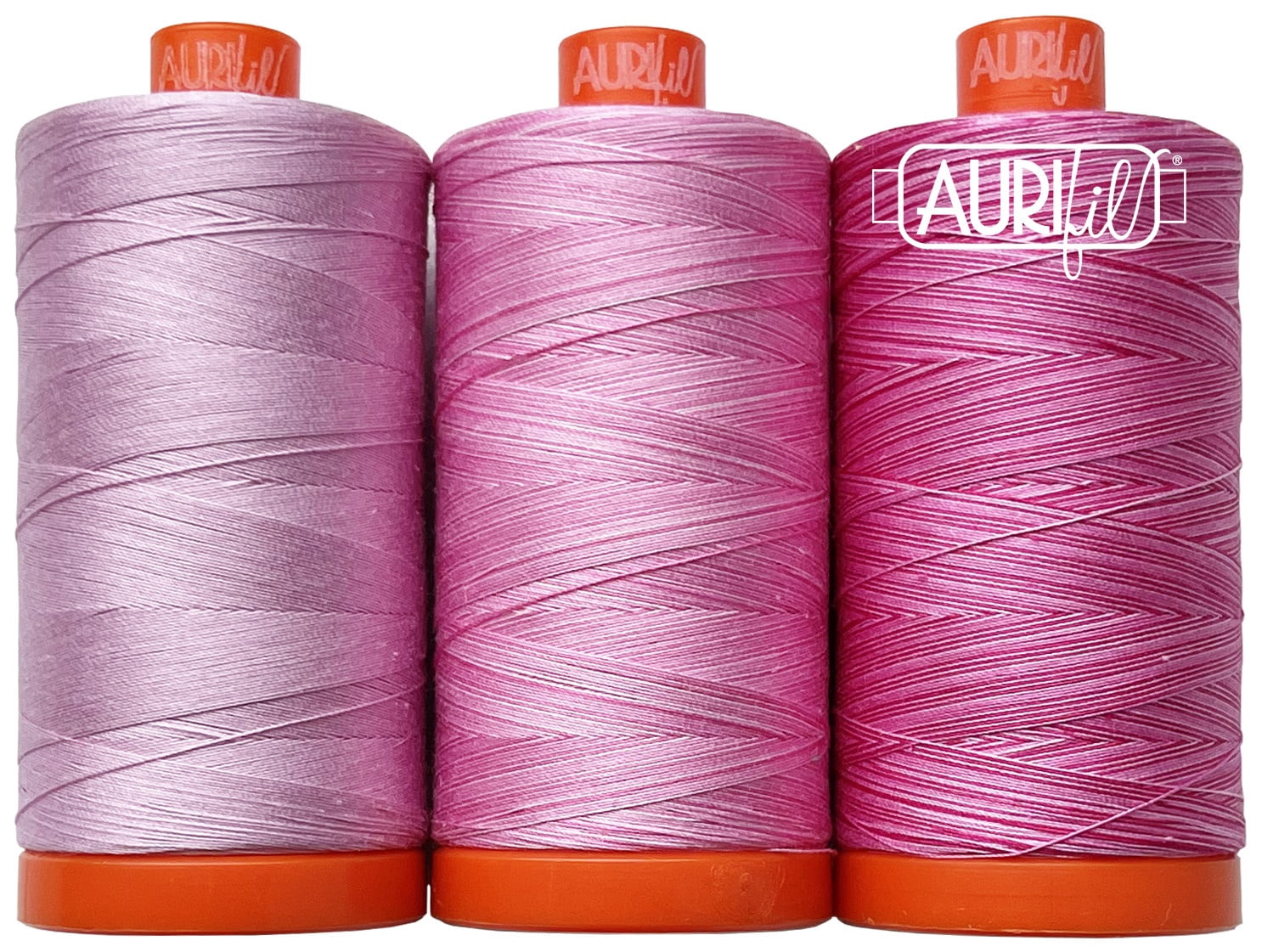 Aurifil 50wt Cotton Color Builder Thread Collection-Amazon Water Lily