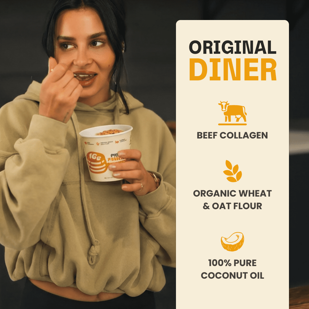 Beef Collagen Protein Pancakes Diner Pancakes (12-Pack)