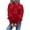 Watermelon Red, variant on Viikei Christmas Sweaters for Women Plus Size Fashion Women Christmas Long Sleeve Pullove Round-Neck Casual Sweater Tops
