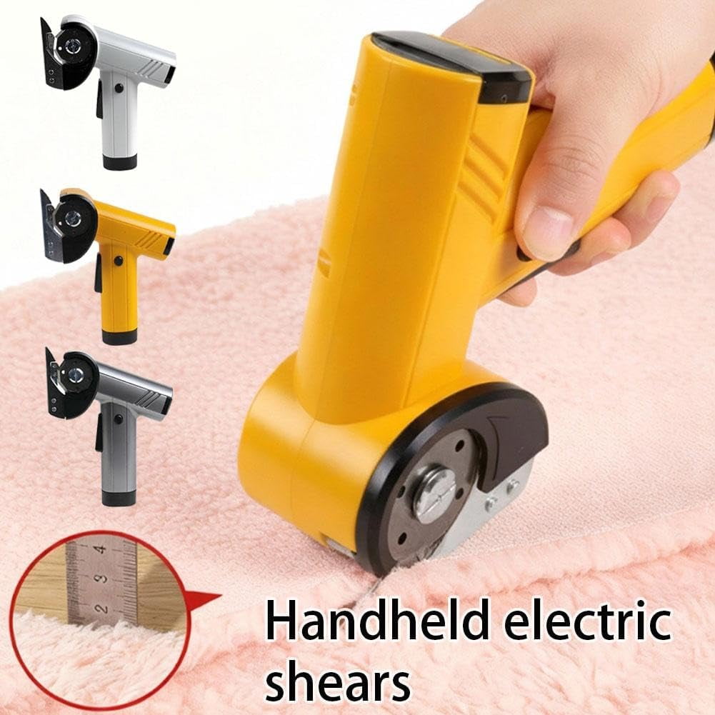High-Speed Cardboard Cutter, Electric Box  for Thick , Rotary Powerful Electric Scissors for Fabric,