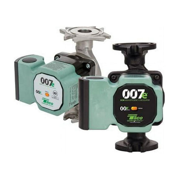 Taco 4005.1999 007E-2F4 ECM 120V 60Hz 1Ph Cast Iron & Universal Flange High Efficiency Circulator Pump