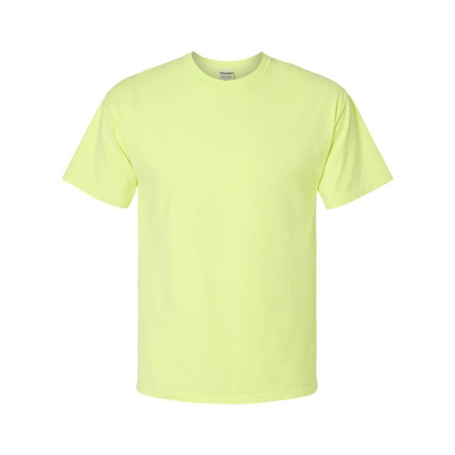 Hanes Originals T-Shirt à Manches Courtes Teint en Pièce pour Adulte, L, Lime Chic