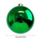 thumbnail image 3 of Bolas De Navidad De Plástico Adorno navideño esférico rojo y verde de plástico irrompible de 15 cm para decoración interior y exterior (1 unidad) Rkxzt, 3 of 9