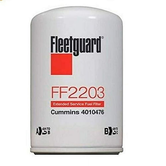 FF2203 Fleetguard Fuel Filter Pack of 4