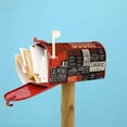 thumbnail image 6 of Bingfone Sushi Menu Magnetic Mailbox Cover Standard Size For Garden Yard Outdoor Decorations-25.5x21 In, 6 of 7