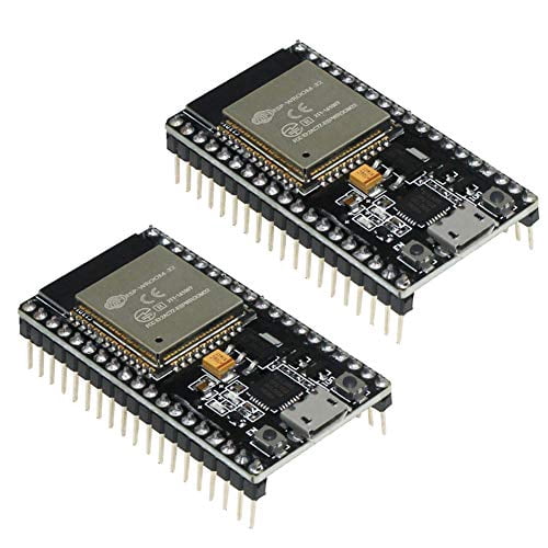Keeyees Development Board 2 4 Ghz Dual Core Wlan Wifi Bluetooth 2 In 1 Microcontroller Esp Wroom 32 Chip Cp2102 For Esp32 For Arduino 2pcs Walmart Canada