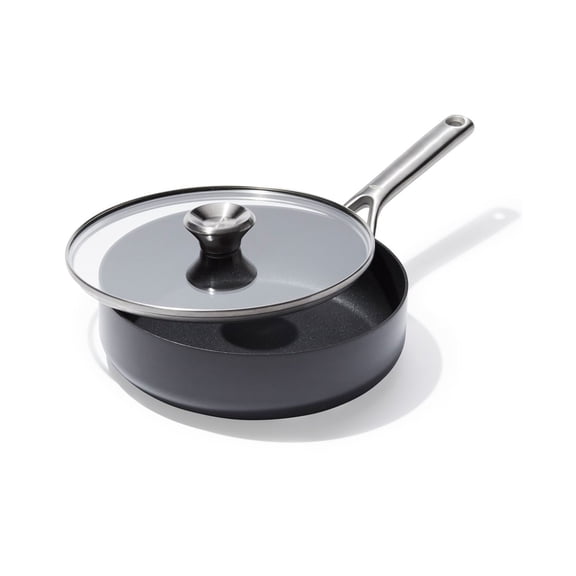 Professional HA Ceramic Nonstick 3-Quart Sauté Pan with Lid