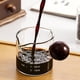 thumbnail image 5 of Taza Medidora de Vidrio Espresso con Mango de Madera, Tazas Onzas, Coctelera para Bebidas, Boquillas Dobles , Claro, 5 of 9