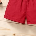 thumbnail image 6 of Mercatoo Baby Outfit Green Outfits Shorts Sleeve Baby Floral Toddler Girls Tops Printed Fly Girls Outfits&Set, 6 of 8