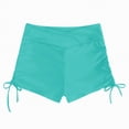 thumbnail image 6 of HCNTES Women's High Waisted Swim Board Shorts UPF50+ Quick Dry Swim Short Bikini Bottoms (Green,S), 6 of 6