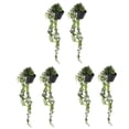 thumbnail image 4 of 6 Pcs   Garden Wall-mounted Plant Vine Ornaments Simulated Plant Rattan Hanging Decors, 4 of 8