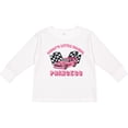 thumbnail image 3 of Inktastic Daddy's Racing Princess Pink Race Car Boys or Girls Long Sleeve Toddler T-Shirt, 3 of 5