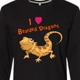 thumbnail image 4 of Inktastic I Love Bearded Dragons Long Sleeve T-Shirt, 4 of 5