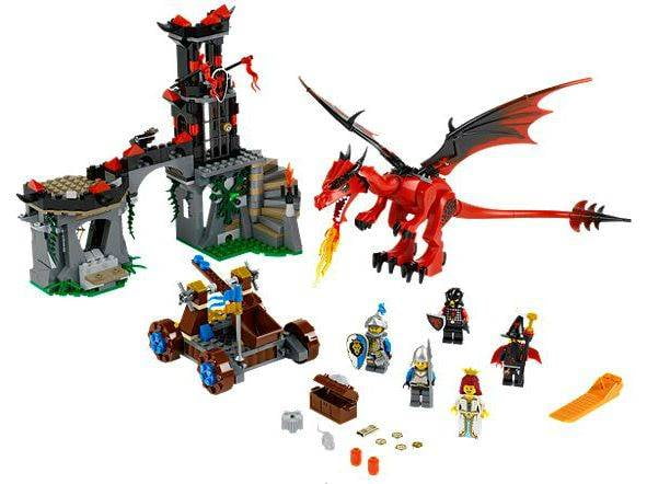 LEGO LOT OF 8 BLACK DRAGON WINGS 8 X 10 LARGE CASTLE PIECES