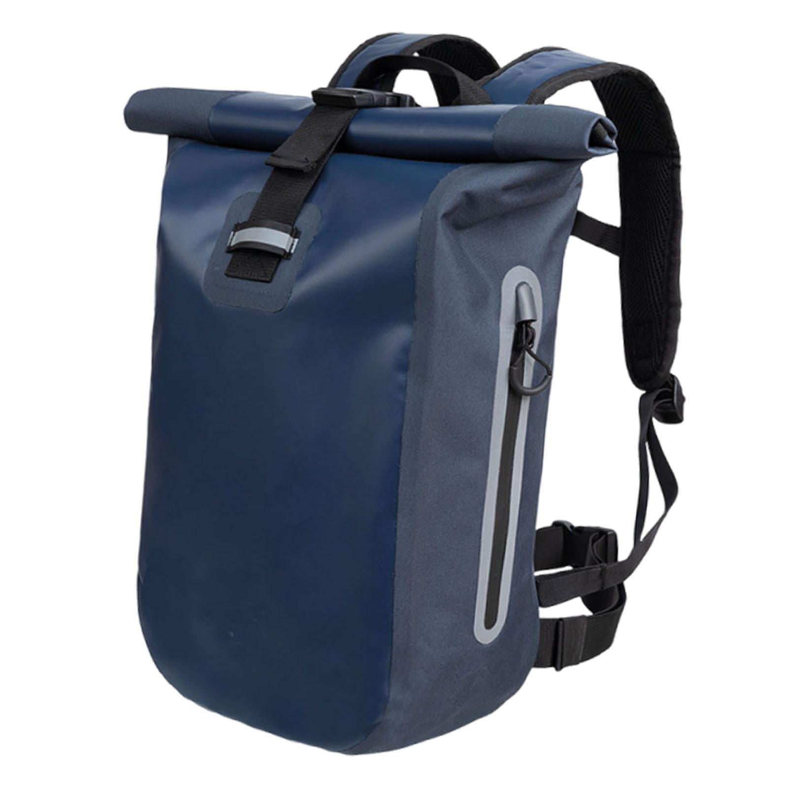 Waterproof Dry Bag Backpack 20L Rolltop Polyester for Outdoor Camping Fishing and Boating