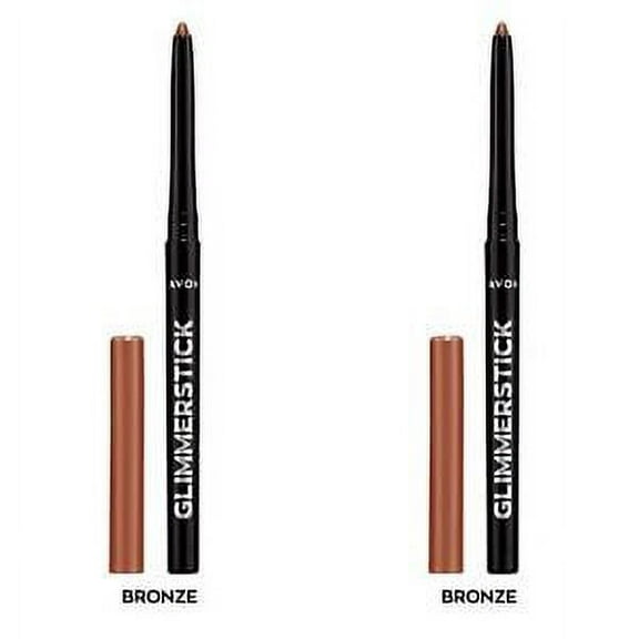 NEW Avon Glimmerstick Retractable Eyeliner - FOREST GREEN 0.28 g / Set of 2