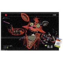 Five Nights at Freddy's - Foxy Camera Wall Poster with Push Pins, 22.375" x 34"
