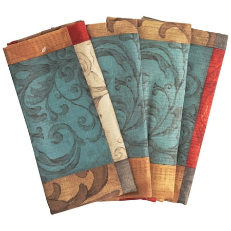 Mainstays Tuscany Napkin, Set of 4