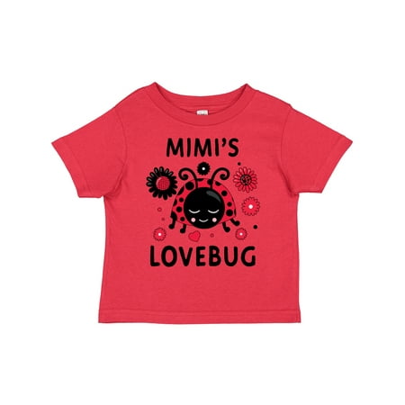 

Inktastic Valentine s Day Mimi s Lovebug Gift Toddler Boy or Toddler Girl T-Shirt