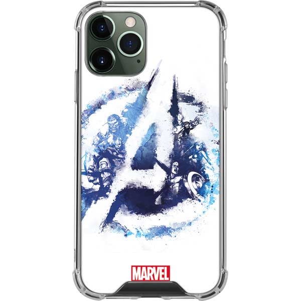 Skinit Marvel Avengers Blue Logo Iphone 12 Pro Clear Case Walmart Com