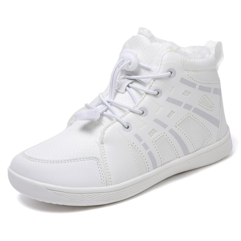 Zshosam Snow Boots for Girls Boy's Girl's Winter Snow Boots Waterproof Kids  Hiking Boots Cold Weather Outdoor Lined Warm Walking Boot Shoes Size  1,(White Big Kids 1) - Walmart.com
