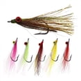 thumbnail image 1 of 6 Anzuelos Artificiales para Moscas, Señuelos de Hundimiento Rápido para Pesca de Lubina en Agua Salada., 1 of 5