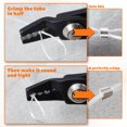 thumbnail image 7 of LEONTOOL Mini Bead Crimping Pliers 5 Inches Bead Crimper Tools with Bent Jaw 3 Notches for Jewelry Making Jewelry Crimping Tool Bead Crimping Tool for 2mm & 3mm Beads and Micro Tubes Wire DIY Craft, 7 of 7