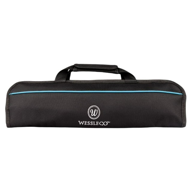 Estuche de transporte portátil para cuchillos , estuche para cuchillos, 5 ranuras para cuchillos, estuche para transporte de cubiertos para Azul Sunnimix Bolsas para cuchillos