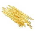 thumbnail image 1 of simhoa 10 Pieces Long Leaf Branch Shape Jewelry Making Findings 120mm Gold 10pcs Golden, 1 of 8