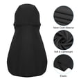 thumbnail image 3 of Uxcell Hard Hat Sun Shade, 6 Pack Neck Shade Cooling Skull Cap for Riding, Black, 3 of 6